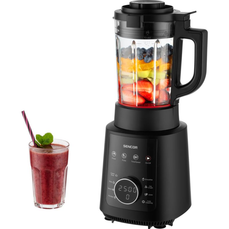 Blender Kielichowy Sencor SBU 0510BK Próżniowy Automatyczny 1.2L 1szt