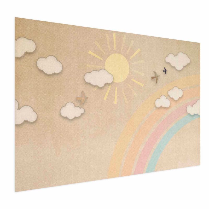 Plakat Artgeist Tęczowy dzień 30x21 cm bez ramy 1 szt