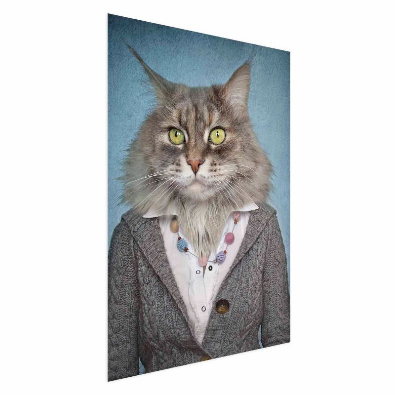 Plakat Artgeist Pani kot 29,7x42 cm bez ramy 1 szt