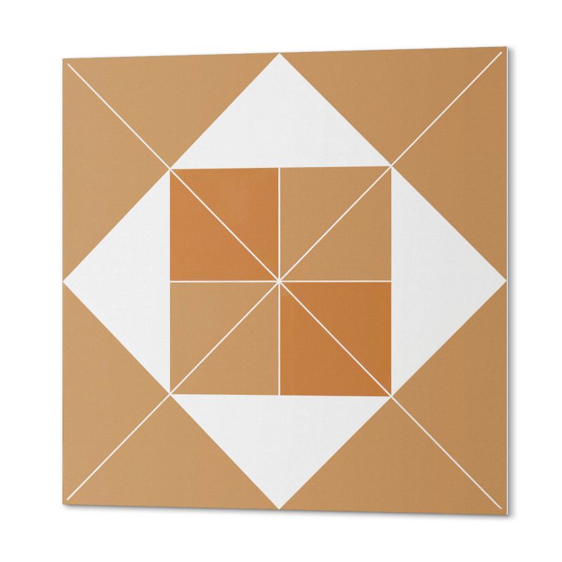 Winylowe Kafelki Samoprzylepne ArtPrintCave 50x50 cm Geometria w odcieniach 4 szt.