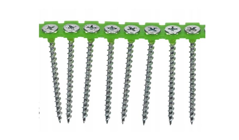 Wkręty Essve Do Montażu Płyt G-K Do Drewna 3,9X55Mm Na Taśmie 1000Szt.