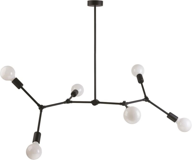 Żyrandol Nowodvorski Lighting Twig 3898 czarny 98 cm szerokości 6xE27 x 60W 1 szt.