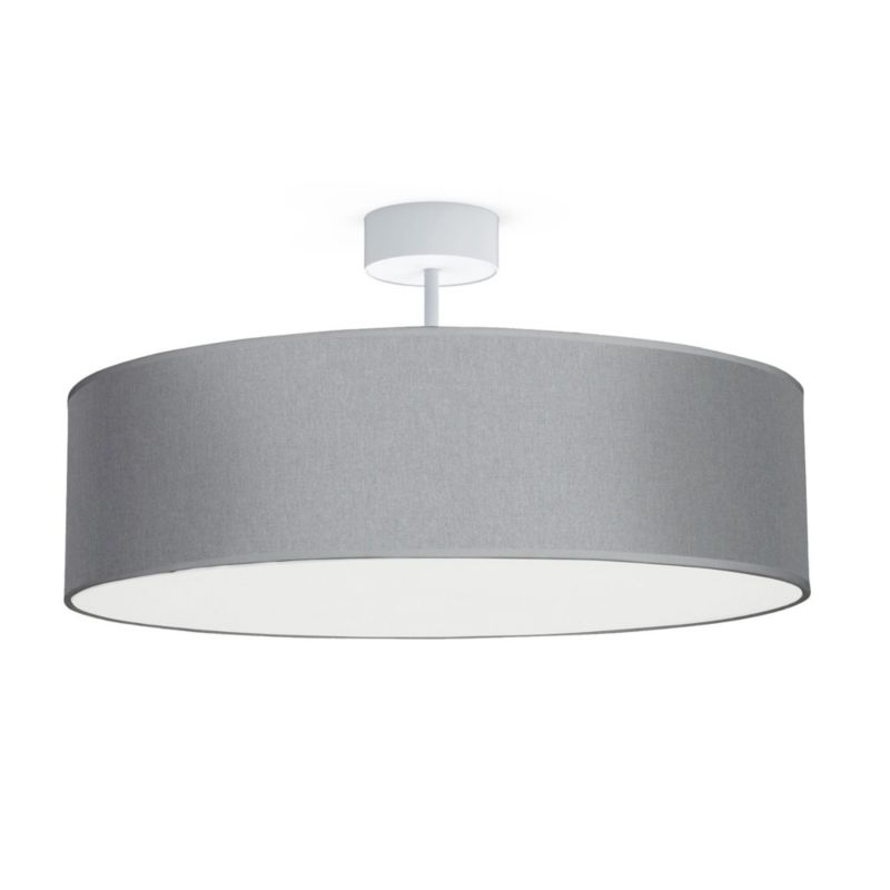 Lampa sufitowa wisząca Nowodvorski Lighting Violet 6095 biało-szara 50 cm szerokości 3xE27 x 25W 1 szt.
