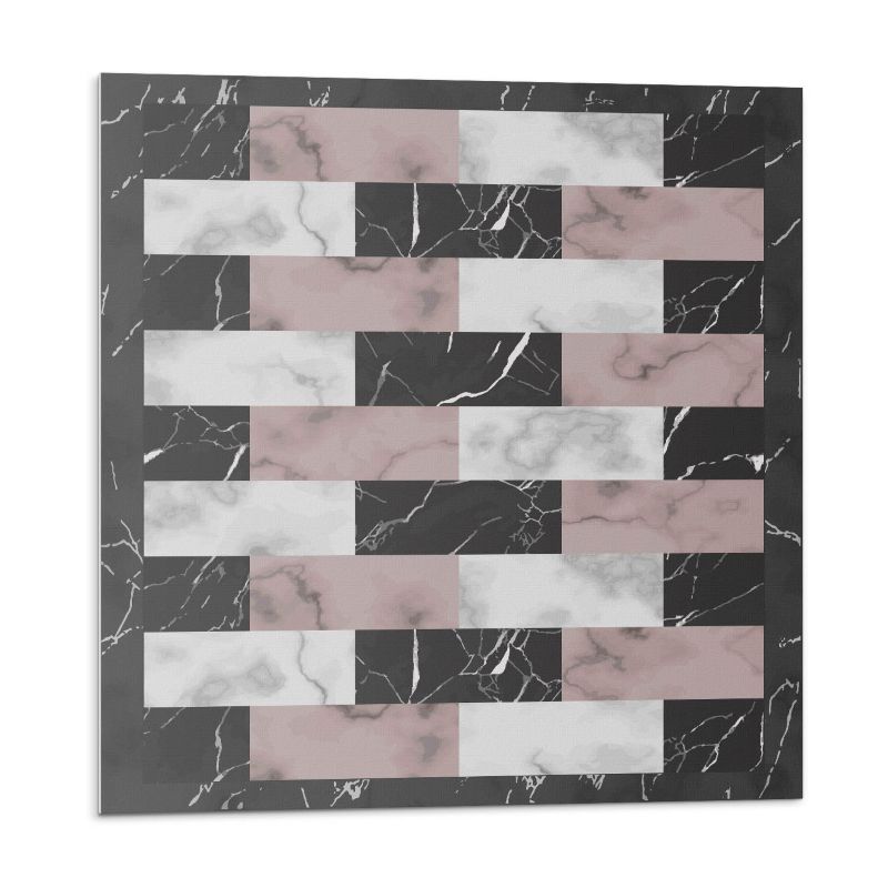 Kafelki samoprzylepne Wallfluent 50x50 cm Wzór płytek w stylu marmuru 4 szt.