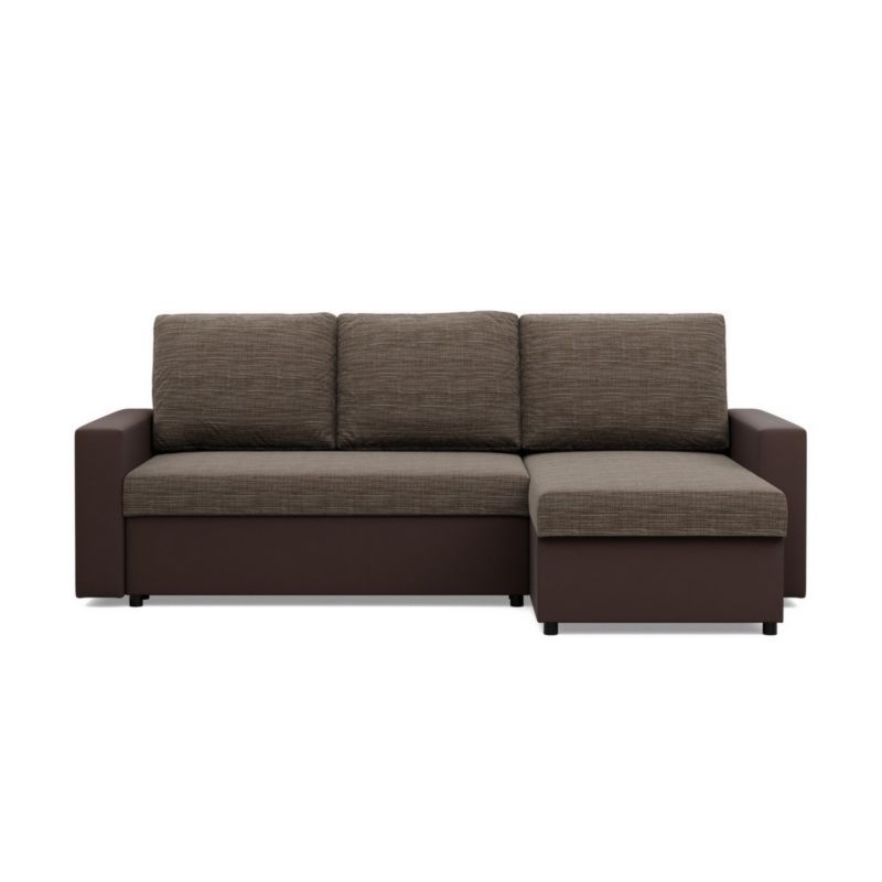 Narożnik TYLETEGOTU uniwersalny CAPERO ekoskóra plecionka brązowy 1 szt