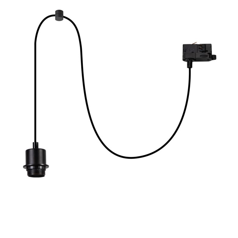 Zawiesie Milagro Hang Track 1xE27 3-obwodowe czarne