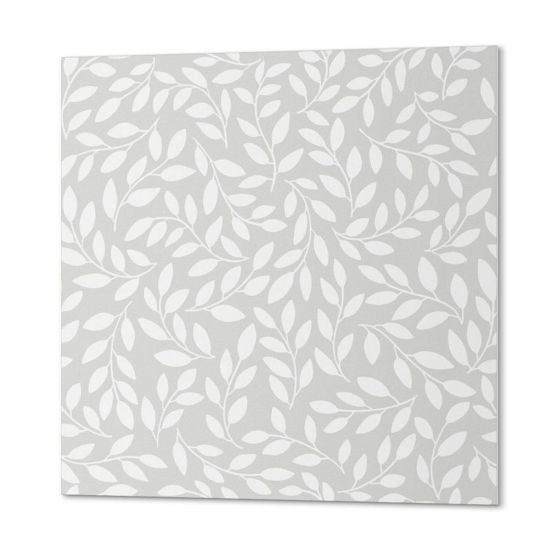 Paczka Kafelków Winylowych PCV ArtPrintCave 20x20 cm Delikatny wzór liści 20 szt.