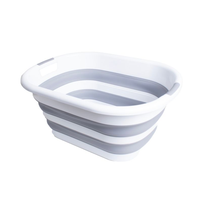 Kosz na pranie KOLI - Yoka Home miska składana silikonowa 40l duża - 1 szt.