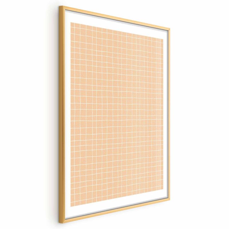 Plakat Artgeist Linie i szum 29,7x42 cm z ramą złotą 1 szt