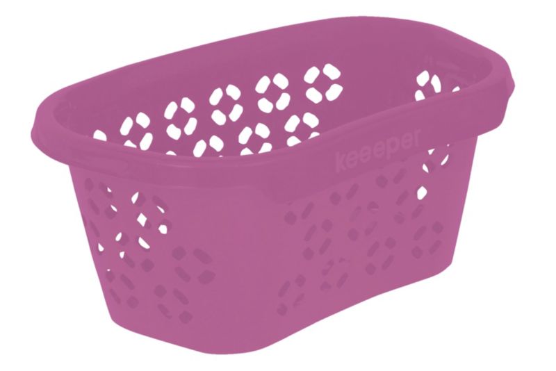 Kosz na pranie Keeeper Anton ergonomiczny jagodowy 30,5 l 1 szt.