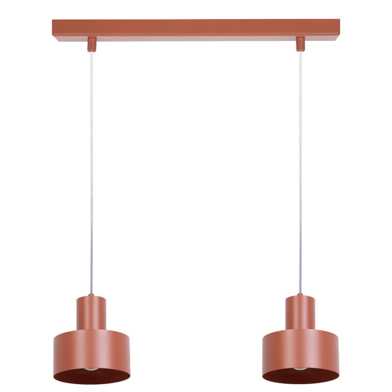 Lampa wisząca Sigma RIF ceglana 2xE27x15W wym:70x42x15cm IP20 -1 szt.