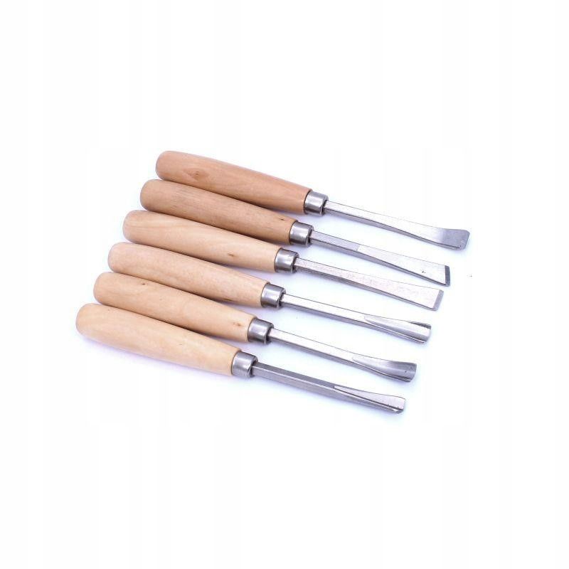 Zestaw FEINZ Dłut Dłuta Snycerskie Rzeźbiarskie 6 szt.