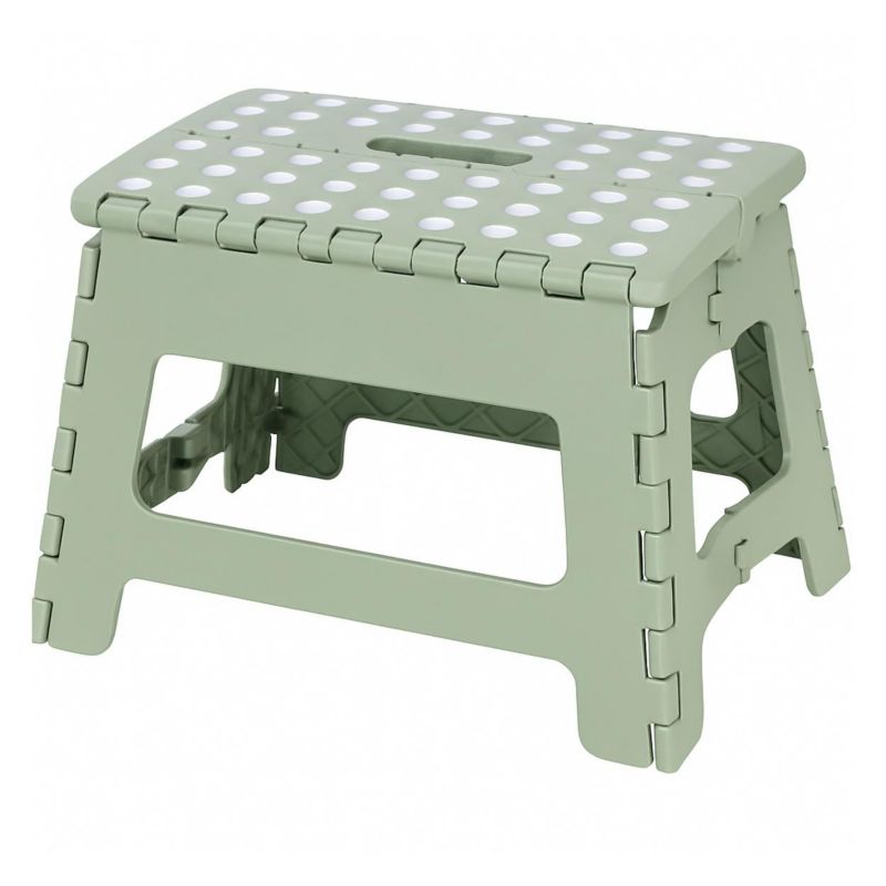 Stołek składany Koopman zielony wytrzymały 29x22x22 cm 1 szt.