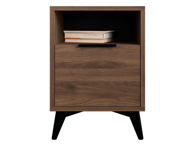 Szafka nocna MIRJAN 24 Xylix 1SZ orzech okapi 1 szt.