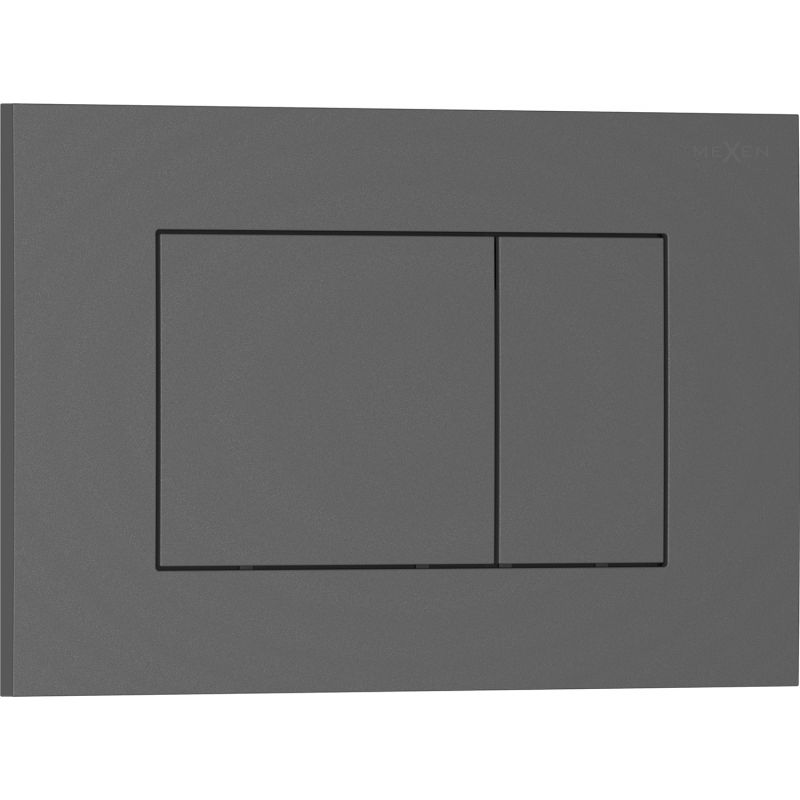 Przycisk spłukujący Mexen Tex 02 szary 1 szt.