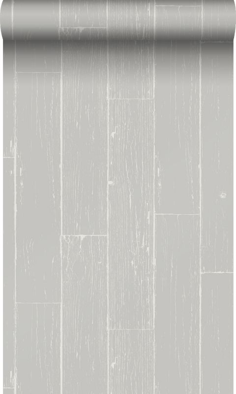 Tapeta Origin Wallcoverings wyblakłe drewniane deski szarym 53 cm x 10.05 m - 1 rol.