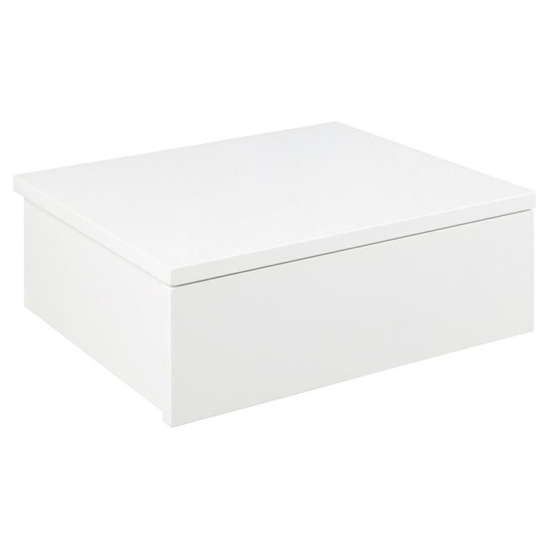 Szafka nocna wisząca ścienna Avignon ACTONA biały stolik do sypialni 1szt.