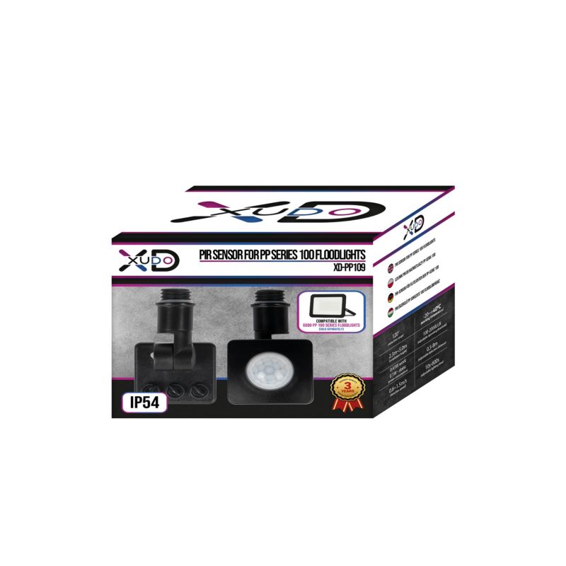 Czujnik PIR XUDO do naświetlaczy PP Seria 100 Regulowany 1 szt.