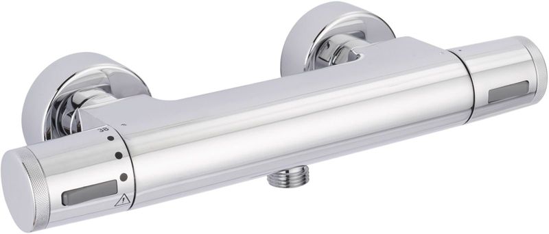 Bateria prysznicowa Teka Alaior XL termostatyczna, chrom, montaż ścienny, 1 szt.