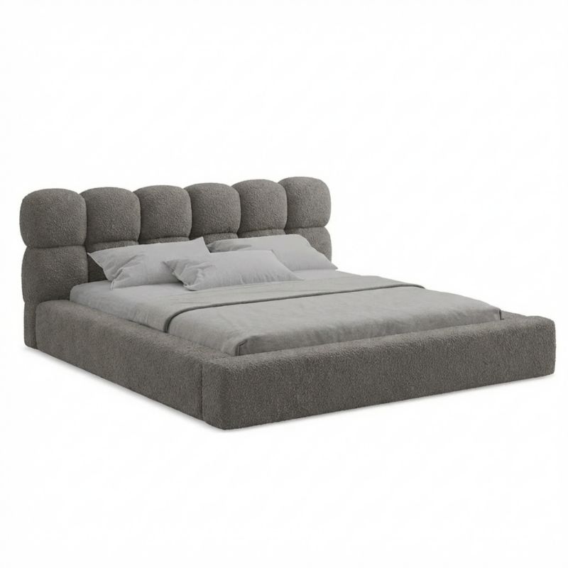 Łóżko Tapicerowane LUSSO 120x200 Stelaż Pojemnik Na Pościel Abriamo 2 1 szt.