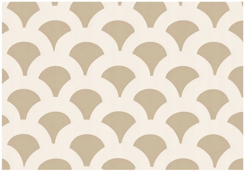 Fototapeta WALLARENA Do Sypialni Salonu Na Flizelinie Abstrakcja Geometryczna Boho Beżowy 250x175 cm 16405VX5 1 szt.