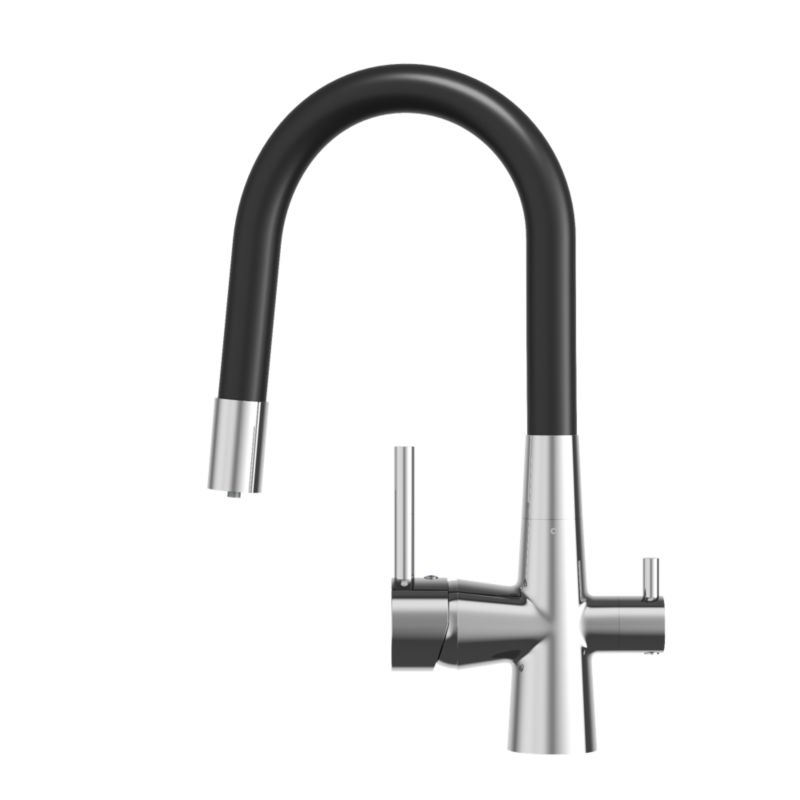 Bateria Kuchenna Granitan Fluo Trójdrożna kran do filtra wody 1szt.