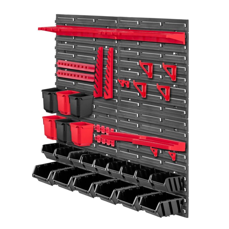 Tablica Narzędziowa KADAX Ścianka Warsztatowa 78x78 cm 45el Warsztat Pojemniki 1szt.