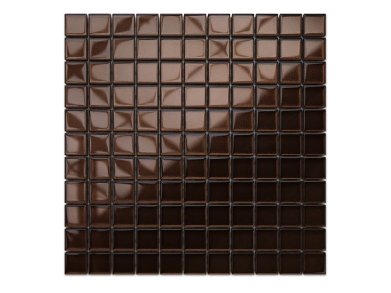 Mozaika szklana Ilcom brązowa czekolada 30x30cm 1 szt.