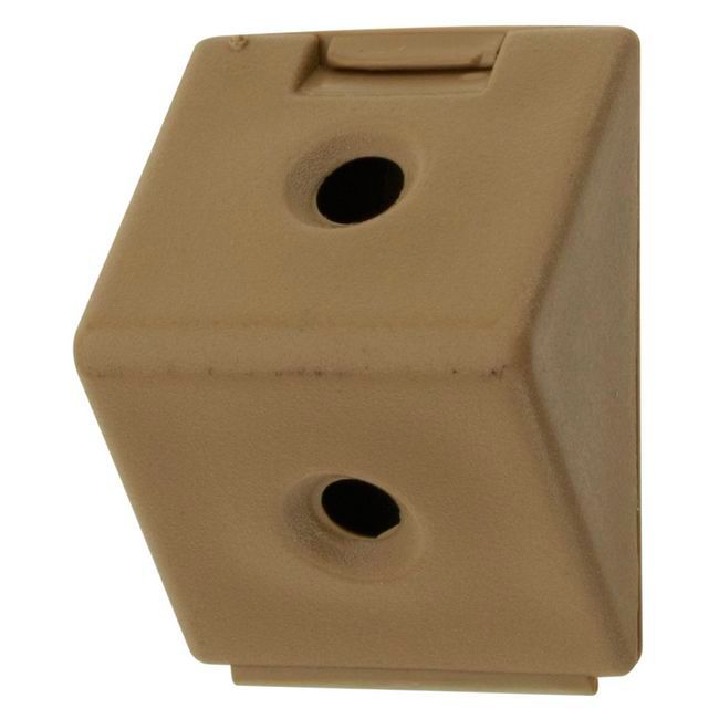 Złącze meblowe Diall pojedyncze beżowe 12 szt.