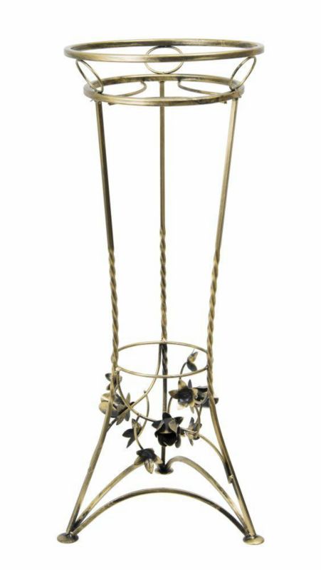 Kwietnik Dąstal Metalowy Złoty 28x72 cm 1 szt.