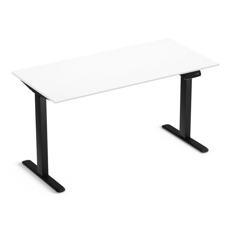 Biurko elektryczne regulowane LVNSystem Control Pro 140 czarny/biały 1 szt.