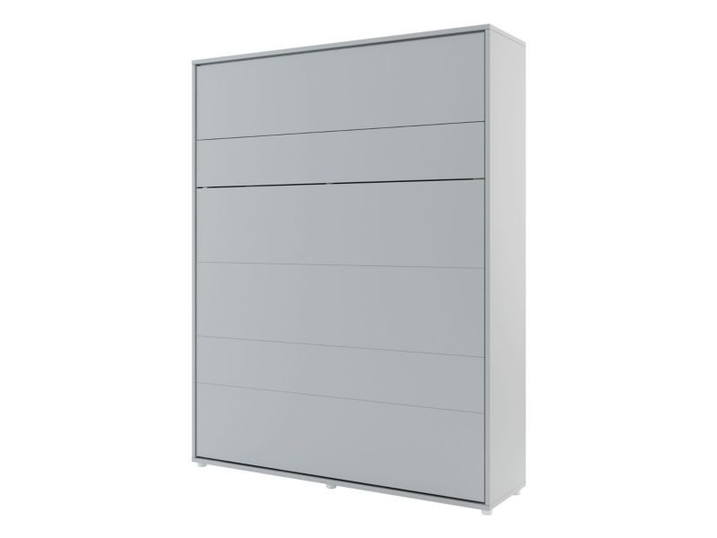 Półkotapczan Bed-Concept BC-12 160x200 z lampkami i oświeleniem LED szary 1 szt.