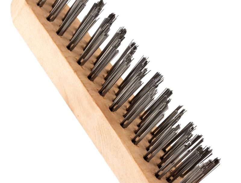 Szczotka druciana do rdzy Topex 4-rzędowa