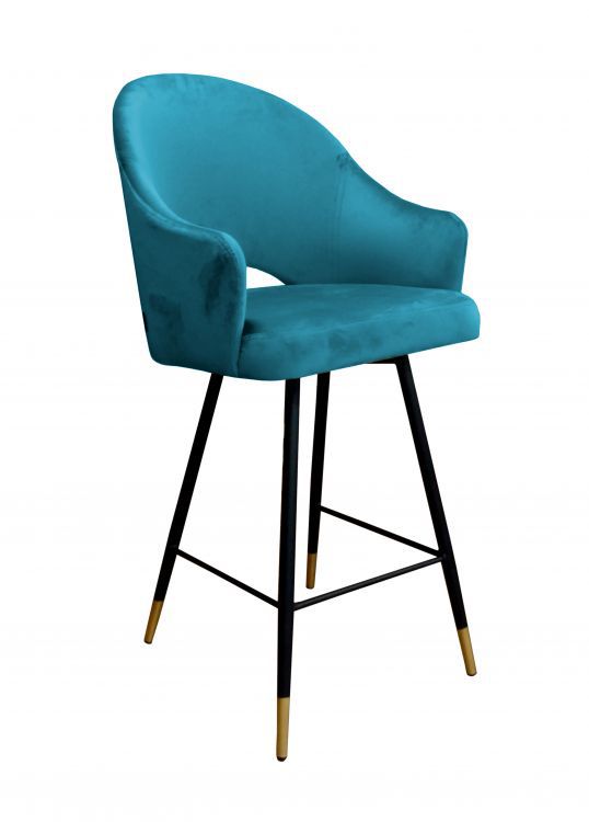 Hoker niski NAPO VELVET GOLD morski ATOS 1 szt.