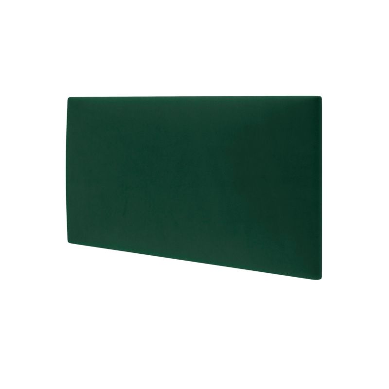 Panel tapicerowany ścienny Stegu wezgłowie 60x30 cm ciemny zielony welur - akustyczny, dekoracyjny 1 szt.