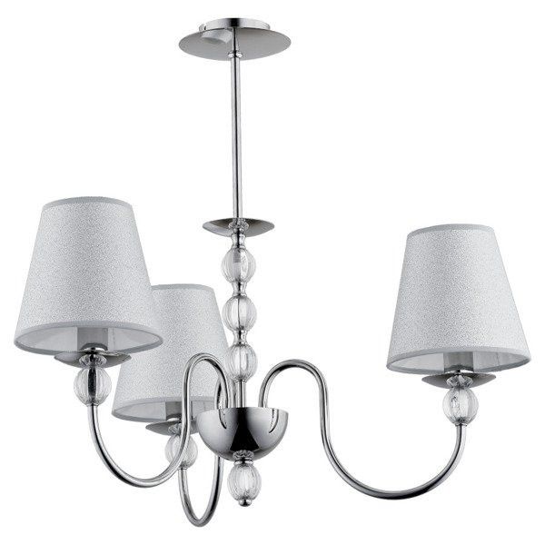 Lampa wisząca Alfa EMMANUELLE chromowana 3xE14x10W wym:54x52x52cm IP20 -1 szt.
