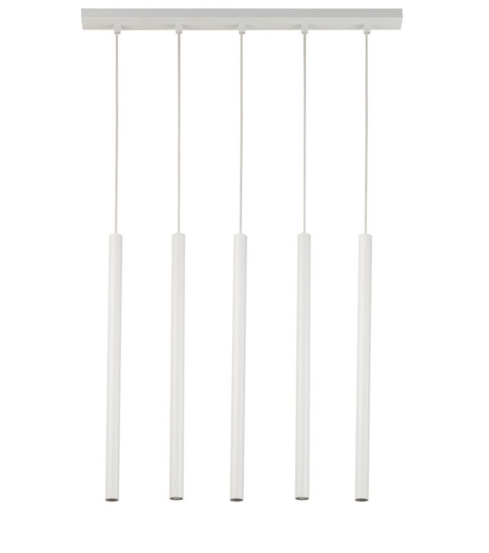 Lampa wisząca Sigma Lighting Sopel 4339 biała dekoracyjna 5xG9 x 1 szt.