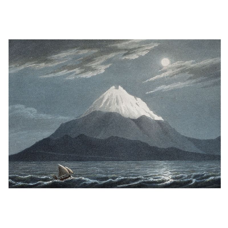 Fototapeta Na Ścianę Wallfluent 312x219 cm Księżycowa noc Dla Miłośników Sztuki Abstrakcyjnej 1 szt.