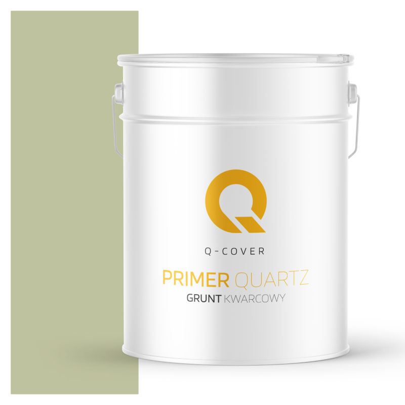 Grunt Kwarcowy pod Tynk Silikonowy Q-Cover Zielony jasny F483 15KG