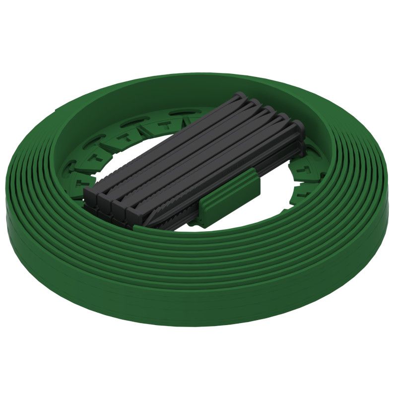 Obrzeże plastikowe Vodaland Fix Light zielone 9m 1 szt.