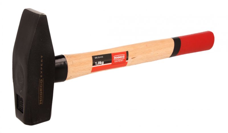 Młotek ślusarski Modeco Expert 1,0kg din 1041 - etykieta - 1 szt.