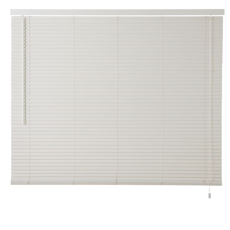 Żaluzja GoodHome drewniana Colours Cana 180 x 180 cm biała