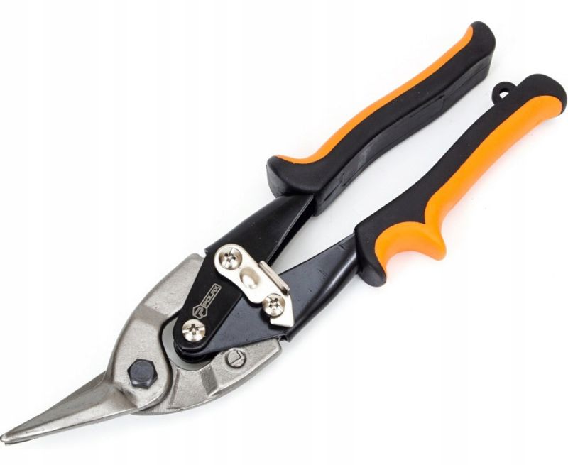 Nożyce do cięcia blachy Polax 250mm CrV lewe cięcie 1 szt.