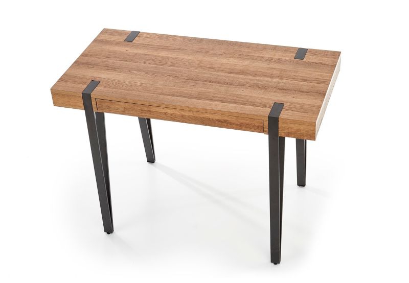 Biurko Halmar B-39 orzech miodowy/czarne 1 szt