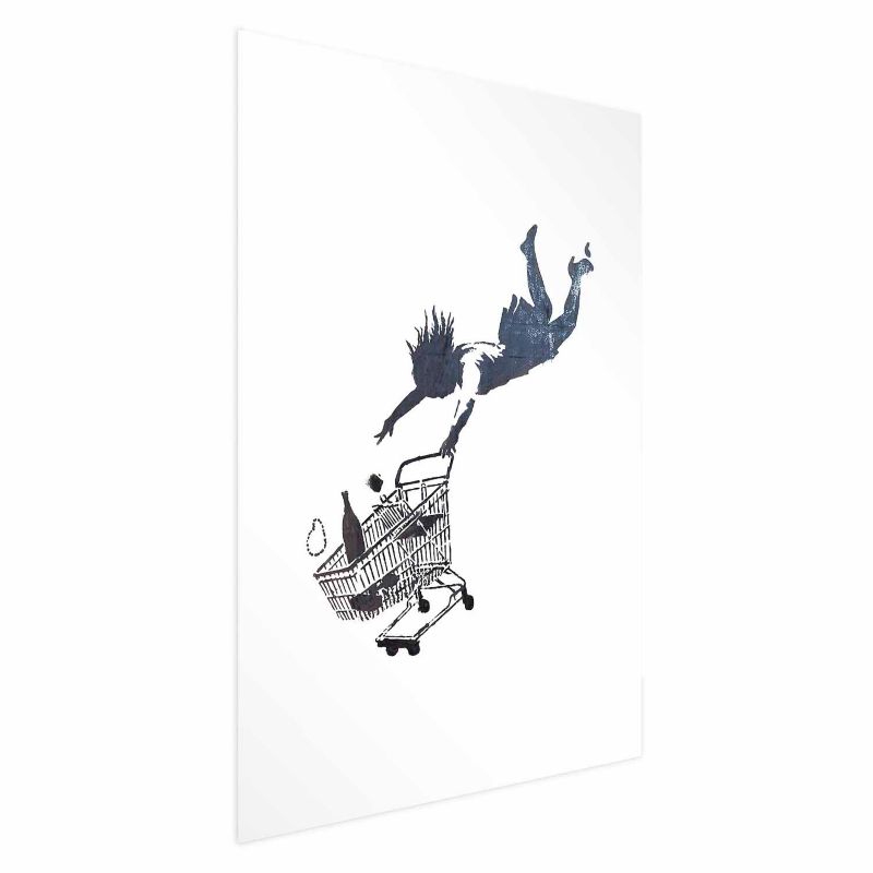 Plakat Artgeist Szał zakupów 40x60 cm bez ramy 1 szt