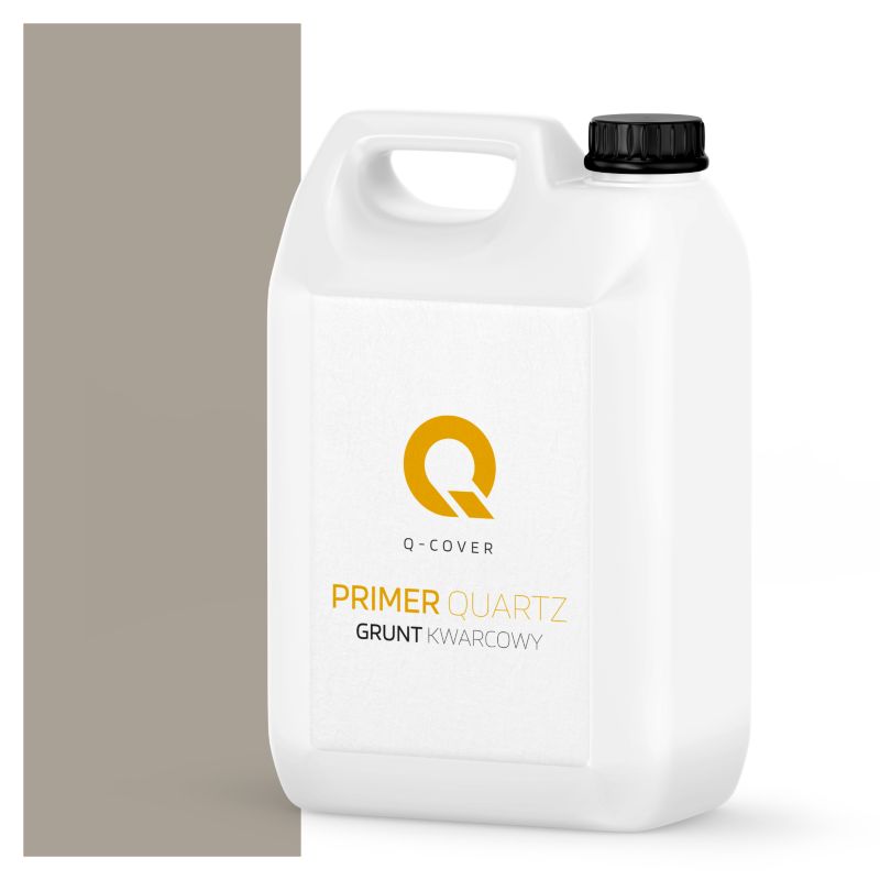 Grunt Kwarcowy pod Beton Architektoniczny Q-Cover Szary Jasny F264 3KG