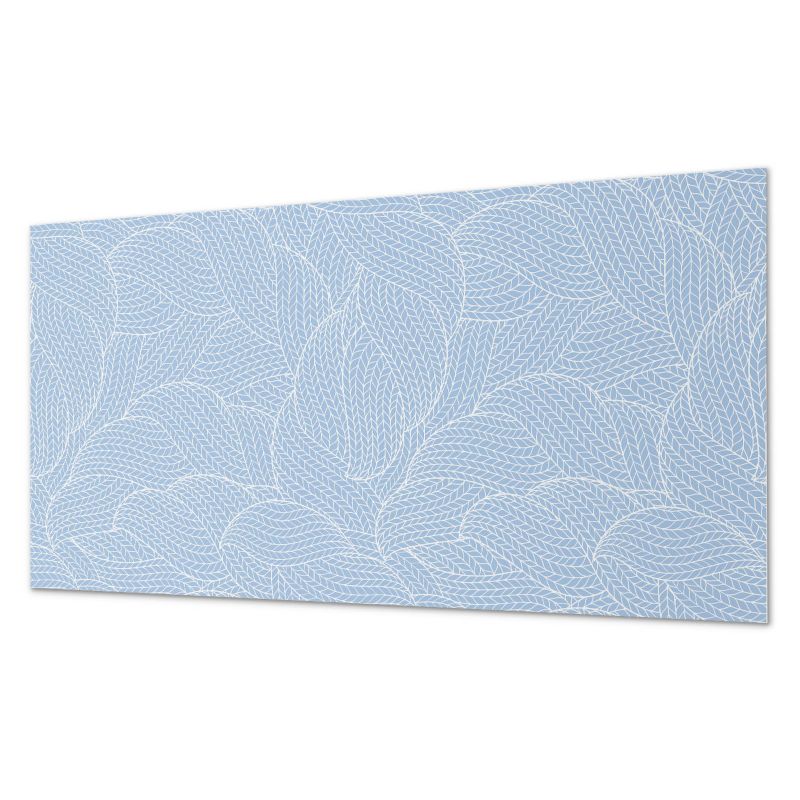 Paczka Kafelków Winylowych PCV ArtPrintCave 40x20 cm Wzór liści w falach 10 szt.