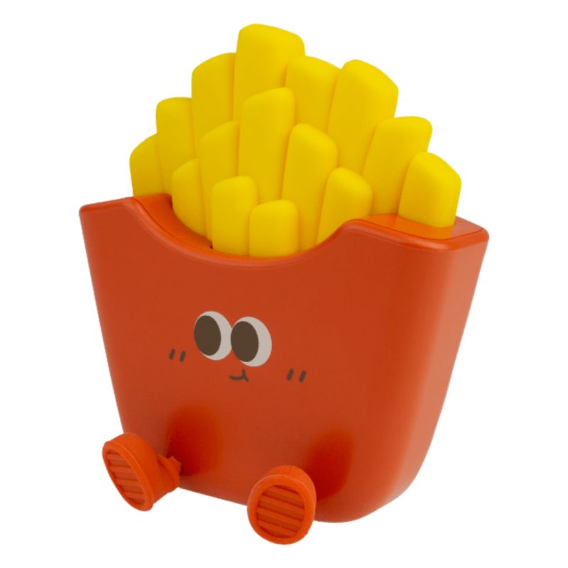 Lampka Nocna LED Frytki Dla Dzieci Urocze Ciepła Barwa 3000K Mary's 1 Szt.