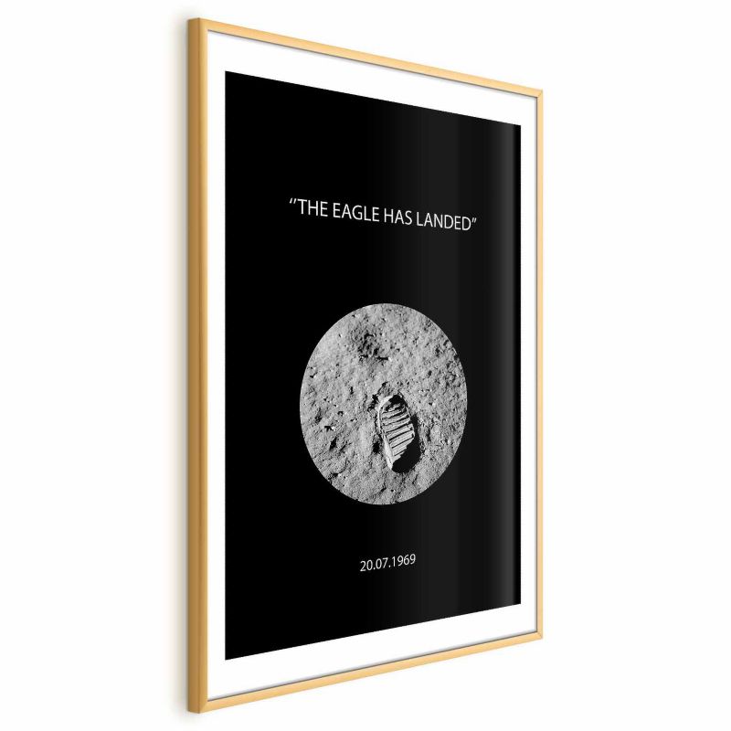 Plakat Artgeist The Eagle 29,7x42 cm z ramą złotą 1 szt