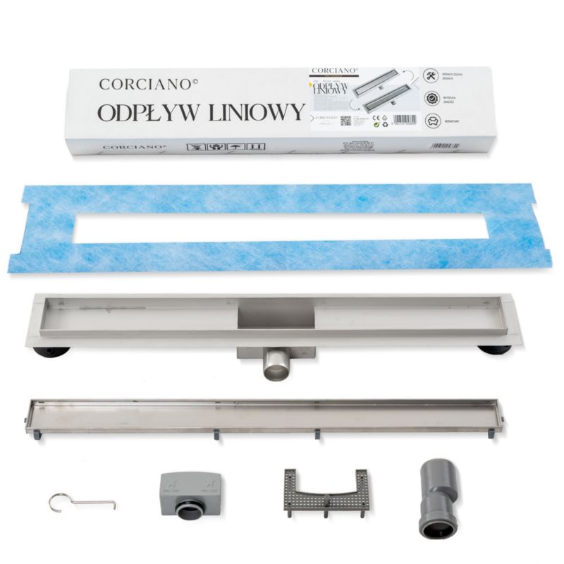 Odpływ Liniowy Corciano 90cm niski 2w1 1szt.
